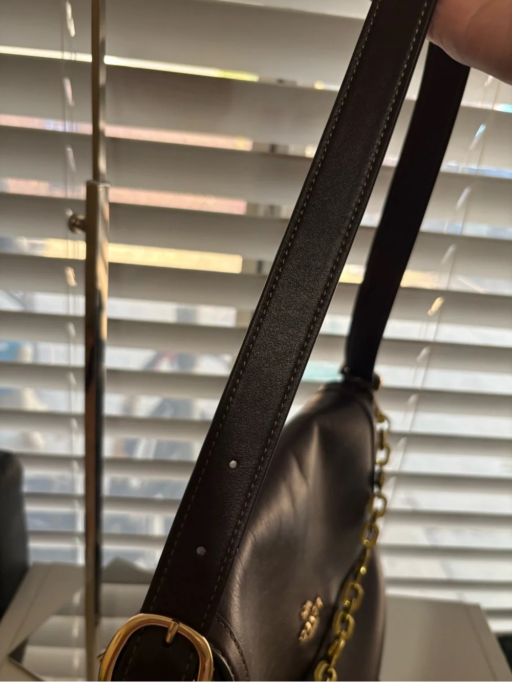 🤎✨Coach Large Etta Flap Bag In Espresso with Matching Wallet✨🤎